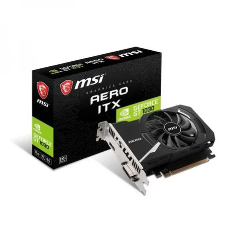 MSI GeForce GT 1030 AERO ITX OC 2GB Nvidia Graphic Card