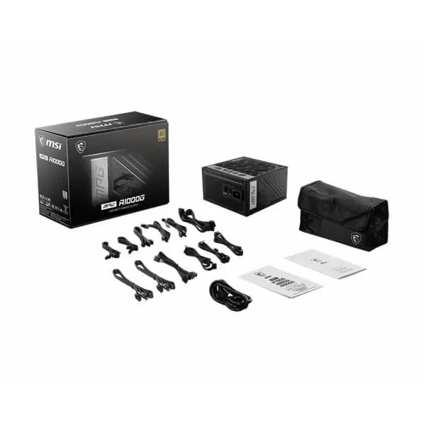 MSI MPG A1000G 1000W 80+ Gold Fully Modular Power Supply