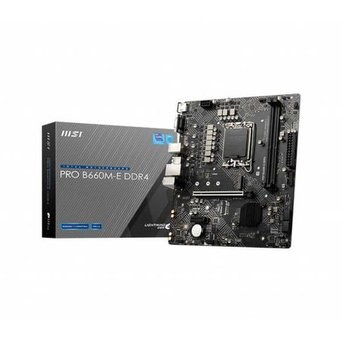 MSI Pro B660M-E DDR4 Intel Motherboard