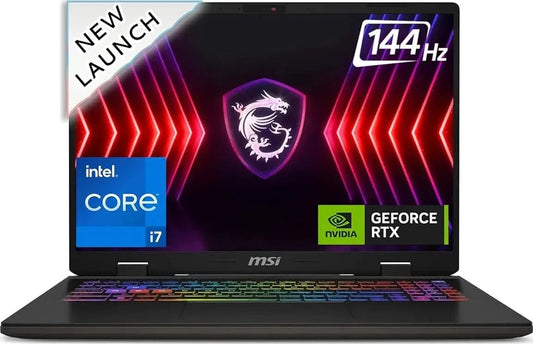 MSI SWORD 16 HX B14VFKG-453IN 9S7-15P214-453 [CI7-14650HX 14TH GEN/16GB/1TB SSD/WIN11 HOME/16.0 INCH/8GB-RTX4060 GRAPHICS /2 YEAR(S)/GREY]