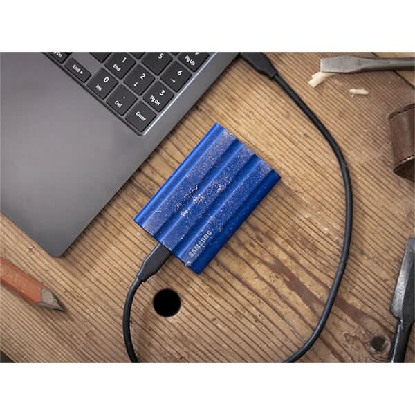 Samsung T7 Shield Blue 1TB External SSD