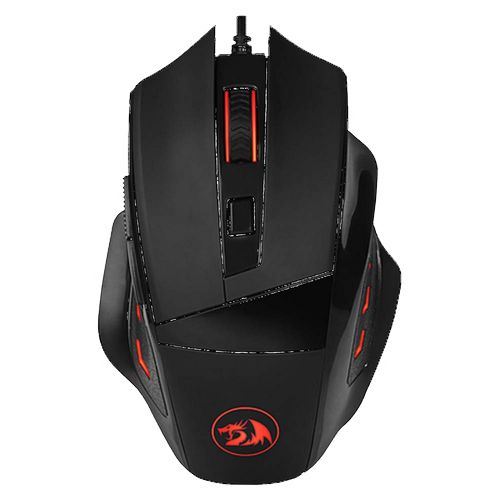 REDRAGON Phaser M609 Wired Ergonomic Gaming Mouse ( 3200DPI / 7 Macro Button ) ( Black )