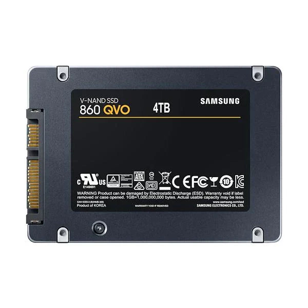 SAMSUNG 860 QVO 4TB 2.5 SATA SATA 3 Solid State Drive (SSD)