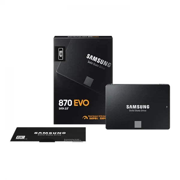 SAMSUNG 870 Evo 4TB 2.5 SATA SATA 3 Internal Solid State Drive (SSD)