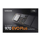 SAMSUNG 970 EVO Plus 1TB M.2 NVME Gen3 Solid State Drive ( SSD )