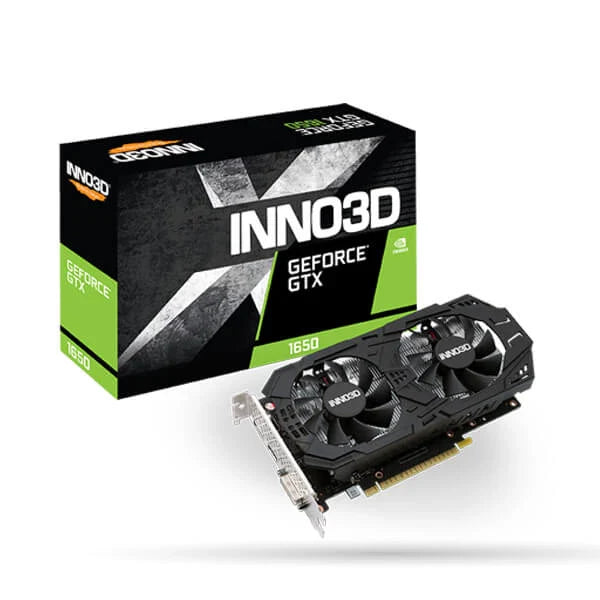 INNO3D GeForce GTX 1650 Twin X2 4GB Gaming Nvidia Graphics Card