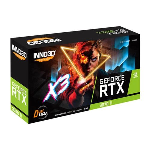 INNO3D GeForce RTX 3070 Ti X3 OC 8GB Nvidia Graphics Card