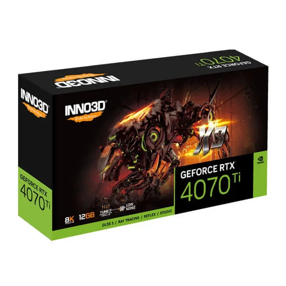INNO3D GeForce RTX 4070 Ti X3 Gaming Nvidia Graphic Card