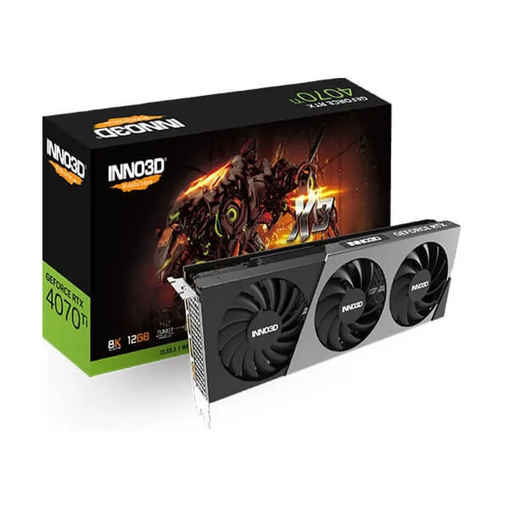 INNO3D GeForce RTX 4070 Ti X3 Gaming Nvidia Graphic Card
