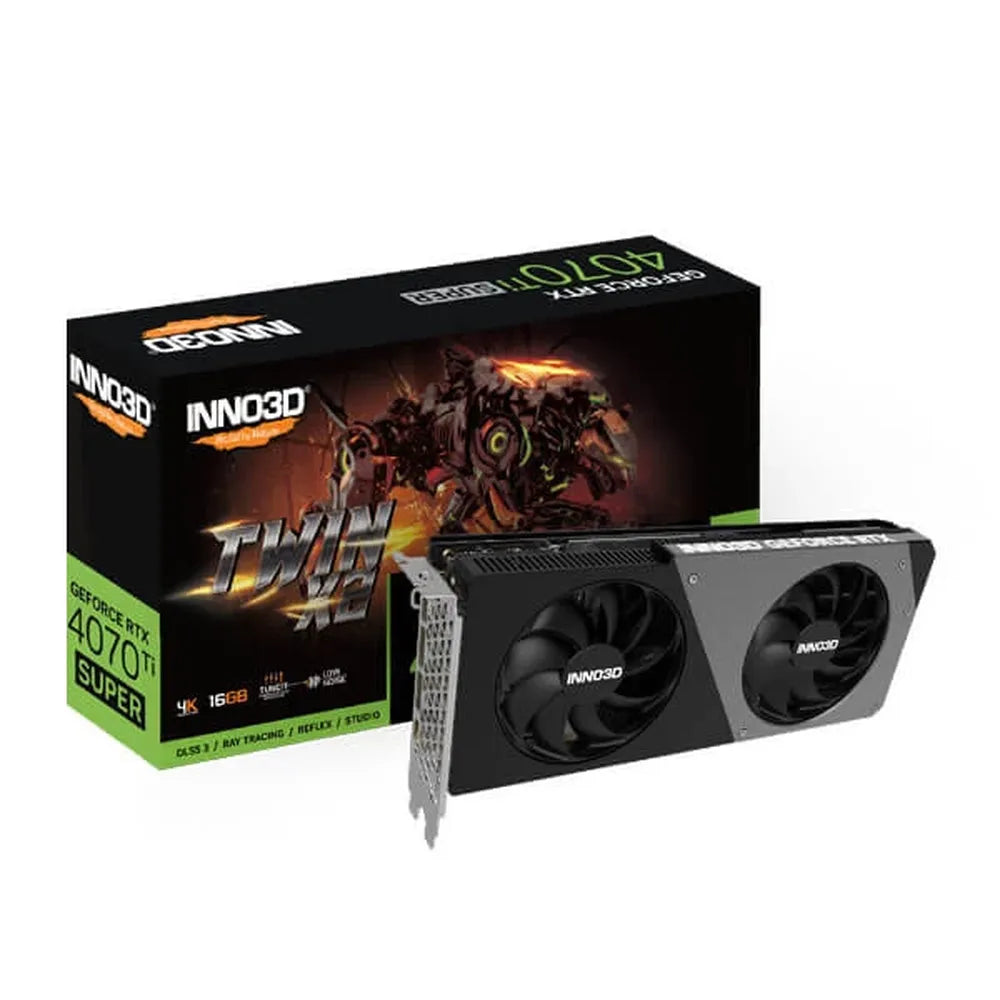INNO3D GeForce RTX 4070 Ti Super Twin X2 16GB Nvidia Graphic Card