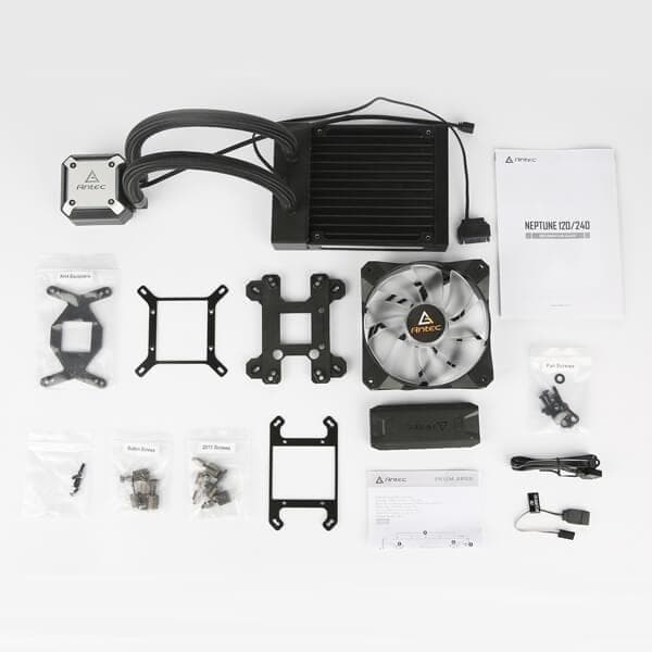 ANTEC Neptune 120 ARGB 120mm CPU Liquid Cooler (Black)