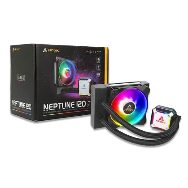 ANTEC Neptune 120 ARGB 120mm CPU Liquid Cooler (Black)