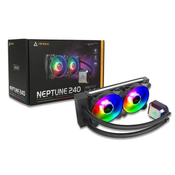 ANTEC NEPTUNE 240 ARGB 240mm CPU Liquid Cooler (Black)