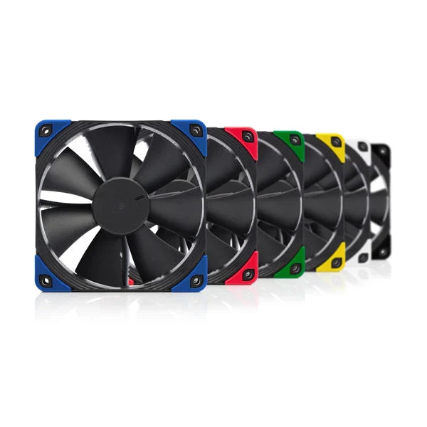NOCTUA NF-F12 PWM 120mm Chromax Black Swap Non-RGB Cabinet Fan (Single Pack)