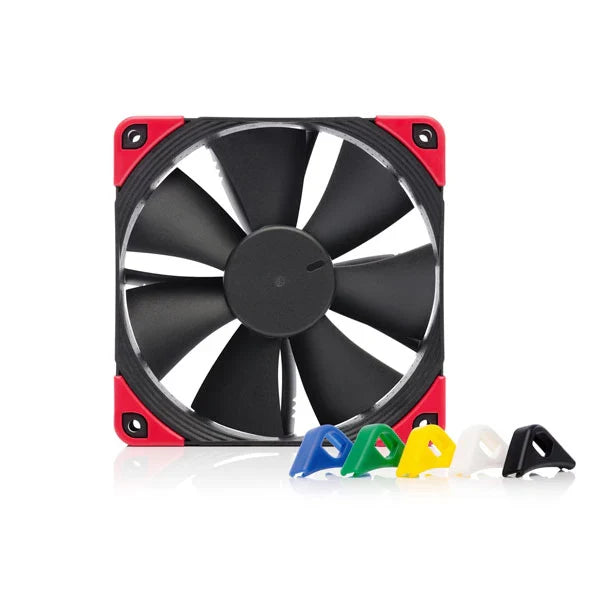 NOCTUA NF-F12 PWM 120mm Chromax Black Swap Non-RGB Cabinet Fan (Single Pack)