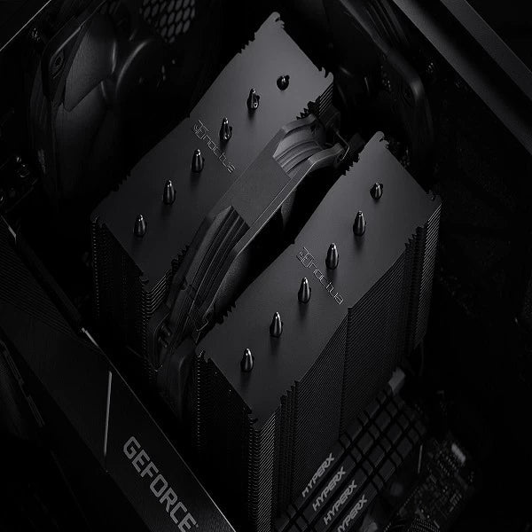 NOCTUA NH-D15S Chromax Black Dual Tower CPU Air Cooler (Black)