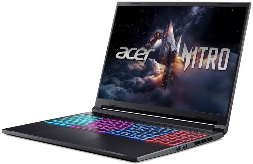 ACER NITRO V16S AI NH.QZYSI.001 [R7-260/16GB/1TB SSD/WIN11 HOME/16.0"/8GB-RTX5060 GRAPHICS/1 YEAR(S)/BLACK]