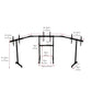 NEXT LEVEL RACING Free Standing Triple Monitor Stand