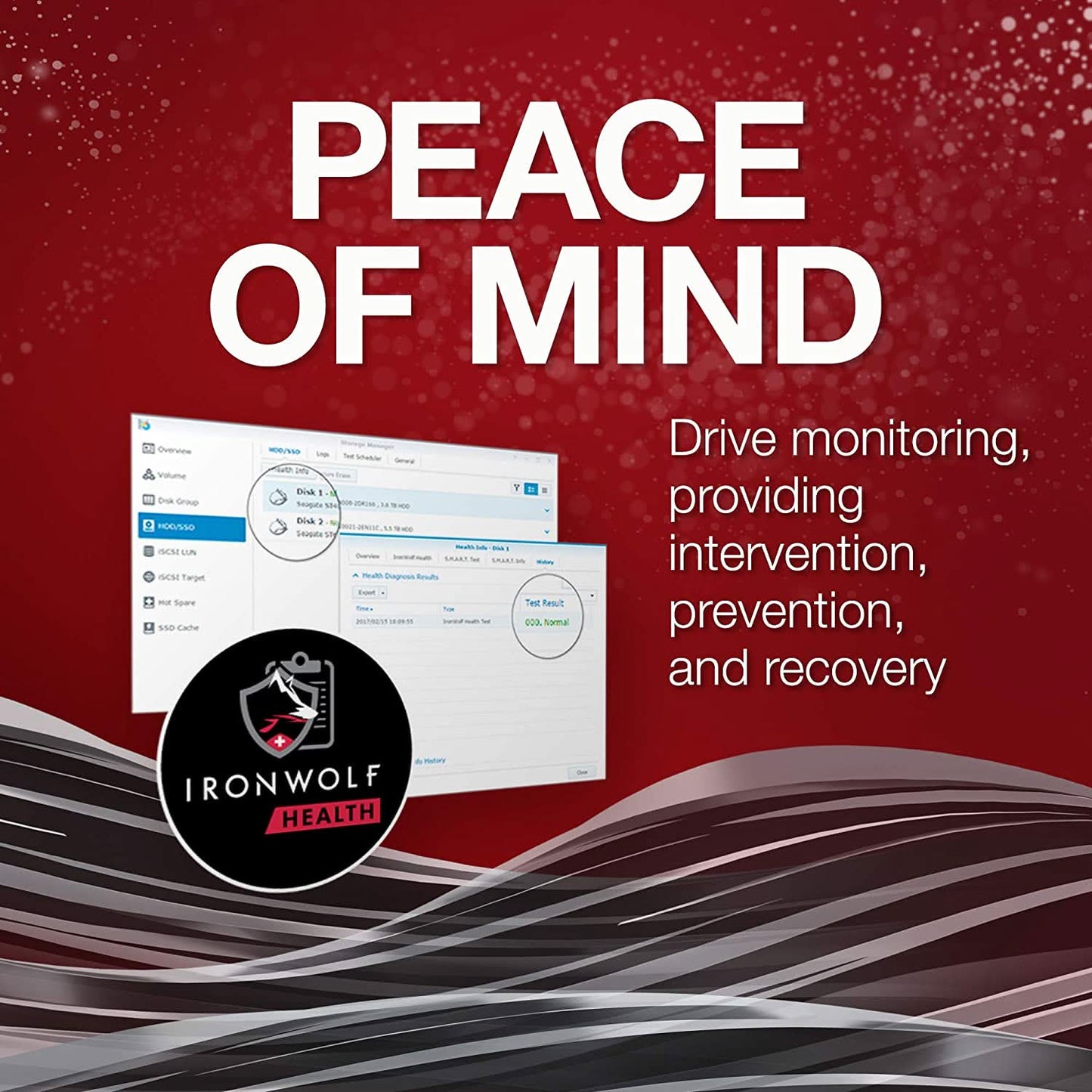 SEAGATE IRONWOLF 8TB INTERNAL SATA HARD DRIVE