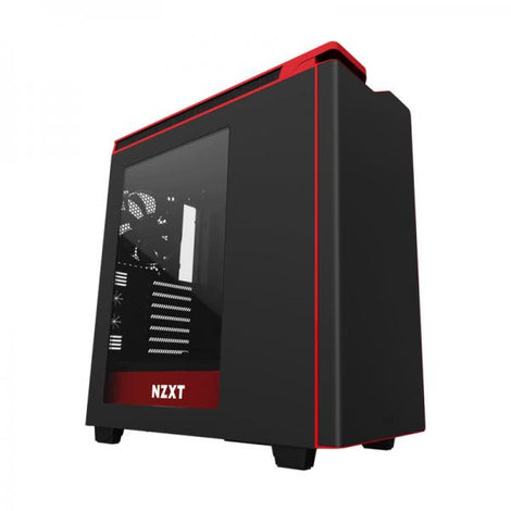 NZXT H440 V2 ATX Mid Tower Cabinet ( Black-Red )