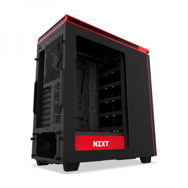 NZXT H440 V2 ATX Mid Tower Cabinet ( Black-Red )