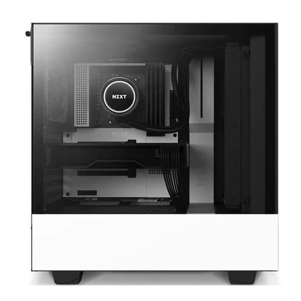 NZXT H510 Flow Edition Compact ATX Mid Tower Cabinet (Matte White)