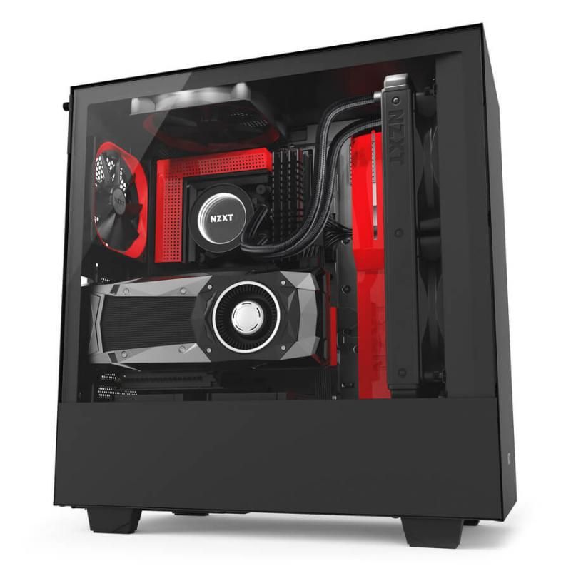 NZXT H500i ATX Mid Tower Cabinet ( Matte Black )