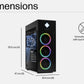 HP Omen 45L Gaming Desktop, Intel Core Ultra 9 285K processor, 64GB Ram, 2TB SSD, 2TB HDD, GeForce RTX 5090-32GB GDDR7, Win 11 Home, MS Office 2024, Black, GT22-3000IN