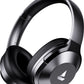 Boat Nirvanaa 751 ANC Hybrid Active Noise Cancellation Bluetooth Headset (Gunmetal Grey)