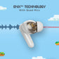 Boat Airdopes 191G Beast Mode Bluetooth Headset (White)