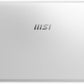 MSI MODERN 14 C12MO-1019IN [CI7-1255U 12TH GEN/16GB/512GB SSD/WIN11 HOME/14.0 INCH/INTEGRATED GRAPHICS /1 YEAR(S)/SILVER]