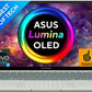 ASUS ZENBOOK 14 OLED TOUCH INTEL EVO P-SERIES INTEL CORE I7 12TH GEN 1260P - (16 GB/512 GB SSD/WINDOWS 11 HOME) UX3402ZA-KN732WS THIN AND LIGHT LAPTOP (14 INCH, AQUA CELADON, 1.39 KG, WITH MS OFFICE)