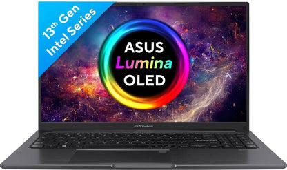 ASUS VIVOBOOK 15 OLED INTEL CORE I5 13TH GEN 1335U - (16 GB/512 GB SSD/WINDOWS 11 HOME) X1505VAU-LK543WS THIN AND LIGHT LAPTOP (15.6 INCH, INDIE BLACK, 1.70 KG, WITH MS OFFICE)