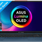 ASUS VIVOBOOK S 15 OLED INTEL EVO H-SERIES INTEL CORE I7 13TH GEN 13700H - (16 GB/512 GB SSD/WINDOWS 11 HOME) S5504VA-MA741WS THIN AND LIGHT LAPTOP (15.6 INCH, SOLAR BLUE, 1.70 KG, WITH MS OFFICE)