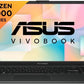 ASUS VIVOBOOK GO 15 AMD RYZEN 5 QUAD CORE 7520U - (8 GB/512 GB SSD/WINDOWS 11 HOME) E1504FA-NJ133WS | E1504FA-NJ522WS THIN AND LIGHT LAPTOP (15.6 INCH, MIXED BLACK, 1.63 KG, WITH MS OFFICE)