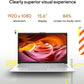 ASUS VIVOBOOK GO 15 AMD RYZEN 5 QUAD CORE 7520U - (8 GB/512 GB SSD/WINDOWS 11 HOME) E1504FA-NJ132WS | E1504FA-NJ521WS THIN AND LIGHT LAPTOP (15.6 INCH, COOL SILVER, 1.63 KG, WITH MS OFFICE)