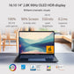 ASUS ZENBOOK 14 OLED TOUCH INTEL EVO P-SERIES INTEL CORE I5 12TH GEN 1240P - (16 GB/512 GB SSD/WINDOWS 11 HOME) UX3402ZA-KN531WS THIN AND LIGHT LAPTOP (14 INCH, PONDER BLUE, 1.39 KG, WITH MS OFFICE)