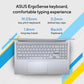 ASUS VIVOBOOK 15 OLED INTEL CORE I5 13TH GEN 1335U - (16 GB/512 GB SSD/WINDOWS 11 HOME) X1505VAU-LK544WS THIN AND LIGHT LAPTOP (15.6 INCH, TRANSPARENT SILVER, 1.70 KG, WITH MS OFFICE)