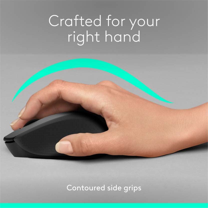 LOGITECH M330 SILENT MOUSE BLACK