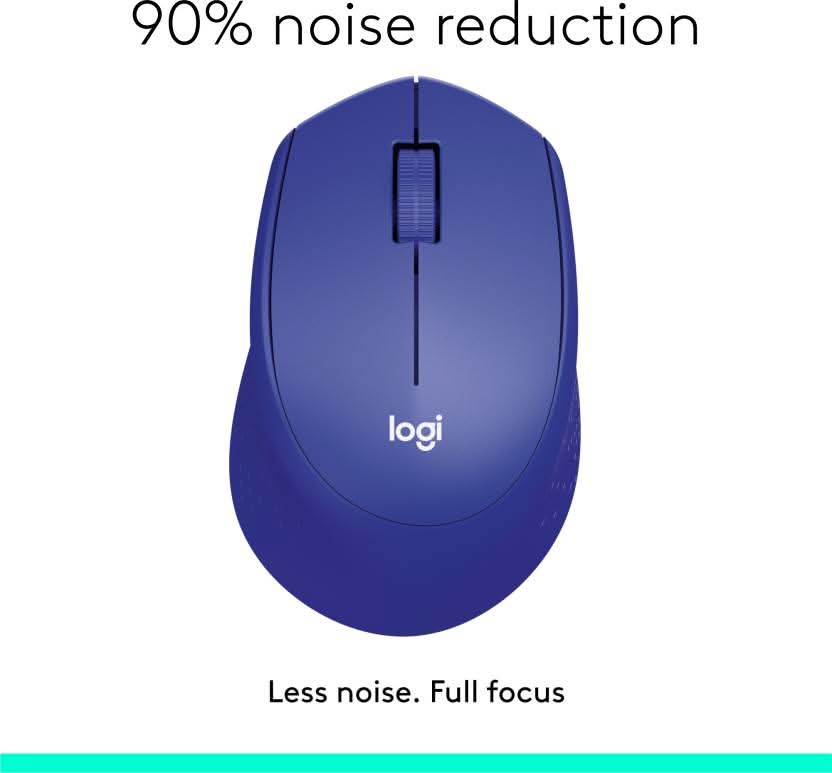 LOGITECH M331 SILENT MOUSE BLUE