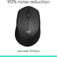 LOGITECH M330 SILENT MOUSE BLACK