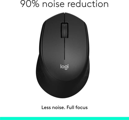 LOGITECH M330 SILENT MOUSE BLACK