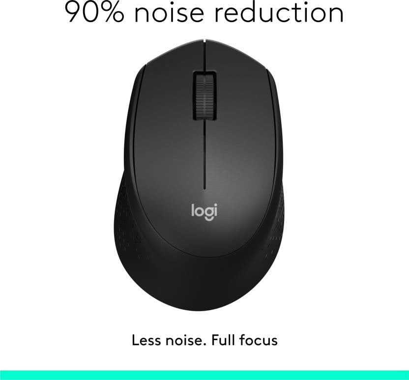 LOGITECH M330 SILENT MOUSE BLACK