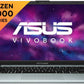 ASUS VIVOBOOK GO 14 AMD RYZEN 5 QUAD CORE 7520U - (8 GB/512 GB SSD/WINDOWS 11 HOME) E1404FA-NK523WS THIN AND LIGHT LAPTOP (14 INCH, GREEN GREY, 1.38 KG, WITH MS OFFICE)