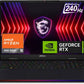 MSI RAIDER A18 HX A7VHG-017IN CORE_BLACK(AL)+MIDNIGH/RYZEN 9 7945HX/RTX 4080/GDDR6 12GB/16GB*2/1TB/IPS-LEVEL QHD+ 18(240HZ)