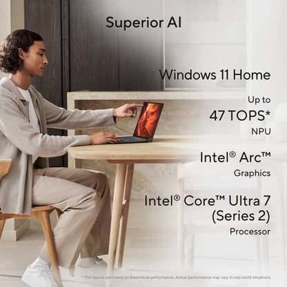 ASUS Zenbook S14, Intel Core Ultra 7 256V, 16GB, 1TB SSD, Intel Arc Graphics, 14 Inch 3K OLED, Win 11 Home, MS Office 2024, Zumaia Gray, UX5406SA-PZ448WS