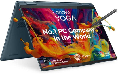 LENOVO YOGA 7 INTEL CORE I5 13TH GEN 1340P - (16 GB/512 GB SSD/WINDOWS 11 HOME) 14IRL8 THIN AND LIGHT LAPTOP (14 INCH, STORM GREY, 1.49 KG, WITH MS OFFICE)