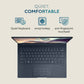 ASUS ZENBOOK 14 OLED (2025) WITH OFFICE 2024 + M365 BASIC*, AI PC INTEL CORE ULTRA 7 255H - (32 GB/1 TB SSD/WINDOWS 11 HOME) UX3405CA-PZ163WS THIN AND LIGHT LAPTOP (14 INCH, PONDER BLUE, 1.28 KG, WITH MS OFFICE)