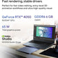 ASUS VIVOBOOK PRO 16 OLED FOR CREATOR, INTEL H-SERIES INTEL CORE I9 13TH GEN 13900H - (16 GB/1 TB SSD/WINDOWS 11 HOME/6 GB GRAPHICS/NVIDIA GEFORCE RTX 4050/120 HZ/65 TGP) K6602VU-LZ951WS GAMING LAPTOP