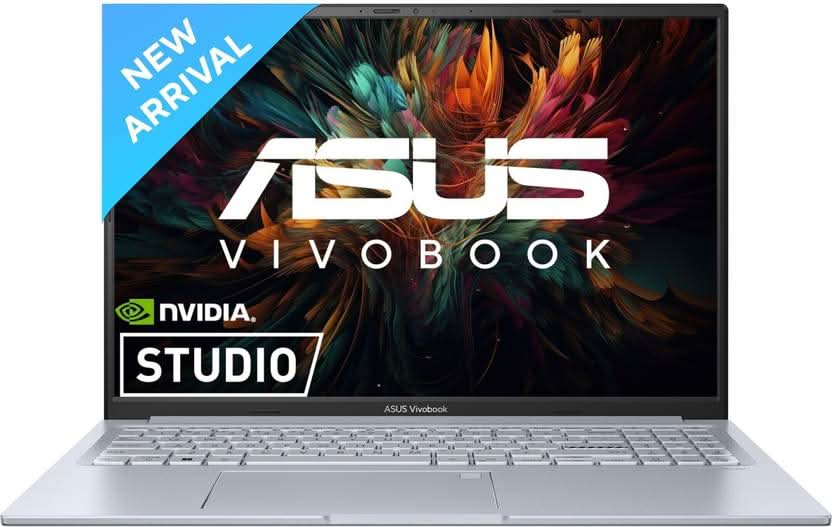 ASUS VIVOBOOK 16X FOR CREATOR, INTEL H-SERIES INTEL CORE I7 12TH GEN 12650H - (16 GB/512 GB SSD/WINDOWS 11 HOME/4 GB GRAPHICS/NVIDIA GEFORCE RTX 3050) K3605ZC-MBN742WS GAMING LAPTOP (16 INCH, SILVER, 1.80 KG, WITH MS OFFICE)